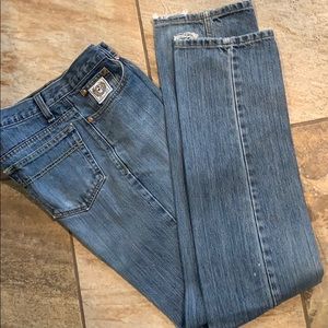 Cinch White label jeans 28x36 worn pants seam